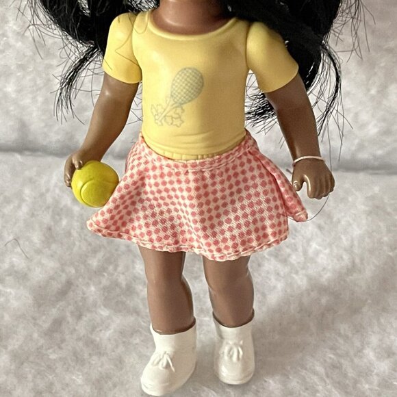 Madame Alexander Tennis Girl Doll McDonalds 2005 Player African American #10 - Picture 3 of 12